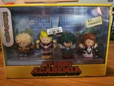 My Hero Academia Little People Collector Mini Figures 4-Pack New