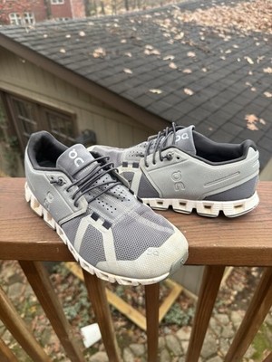 On Cloud 5 Running Shoes Gray & Dark Gray Women's Sz 8.5