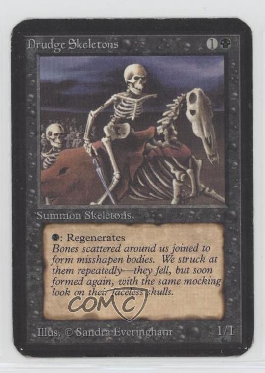 Drudge Skeletons Magic: Limited Edition Alpha 1993