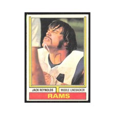 1974 Topps Jack Reynolds Rams #25.0