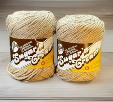 2 Skeins Lily Sugar  n Cream Jute Yarn 4 Ply Crochet Knitting Crafting NEW