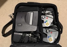 Nintendo 64 Console Bundle with 2 Controllers, Power/Av Leads, and Rumble Pak