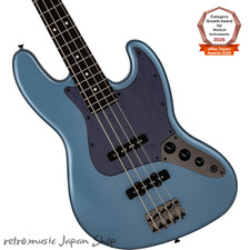 Bajo Fender Hecho en Japón Híbrido II 2026 Colección Jazz Palisandro Mate Aero Azul