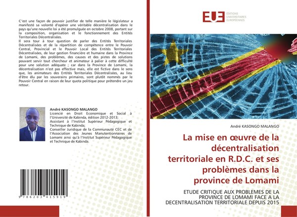 André Kasongo Malango | La Mise En ¿Uvre De La DéCentralisation Territoriale...-image