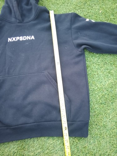 HAWTHORN HAWKS FC AFL NENA PASENDA NXP X AFL BLACK HOODY MEDIUM USED - Picture 10 of 20