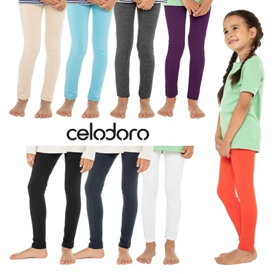 Celodoro Kinder Leggings, stretchige Jersey Hose aus Baumwolle - Bild 1 von 4