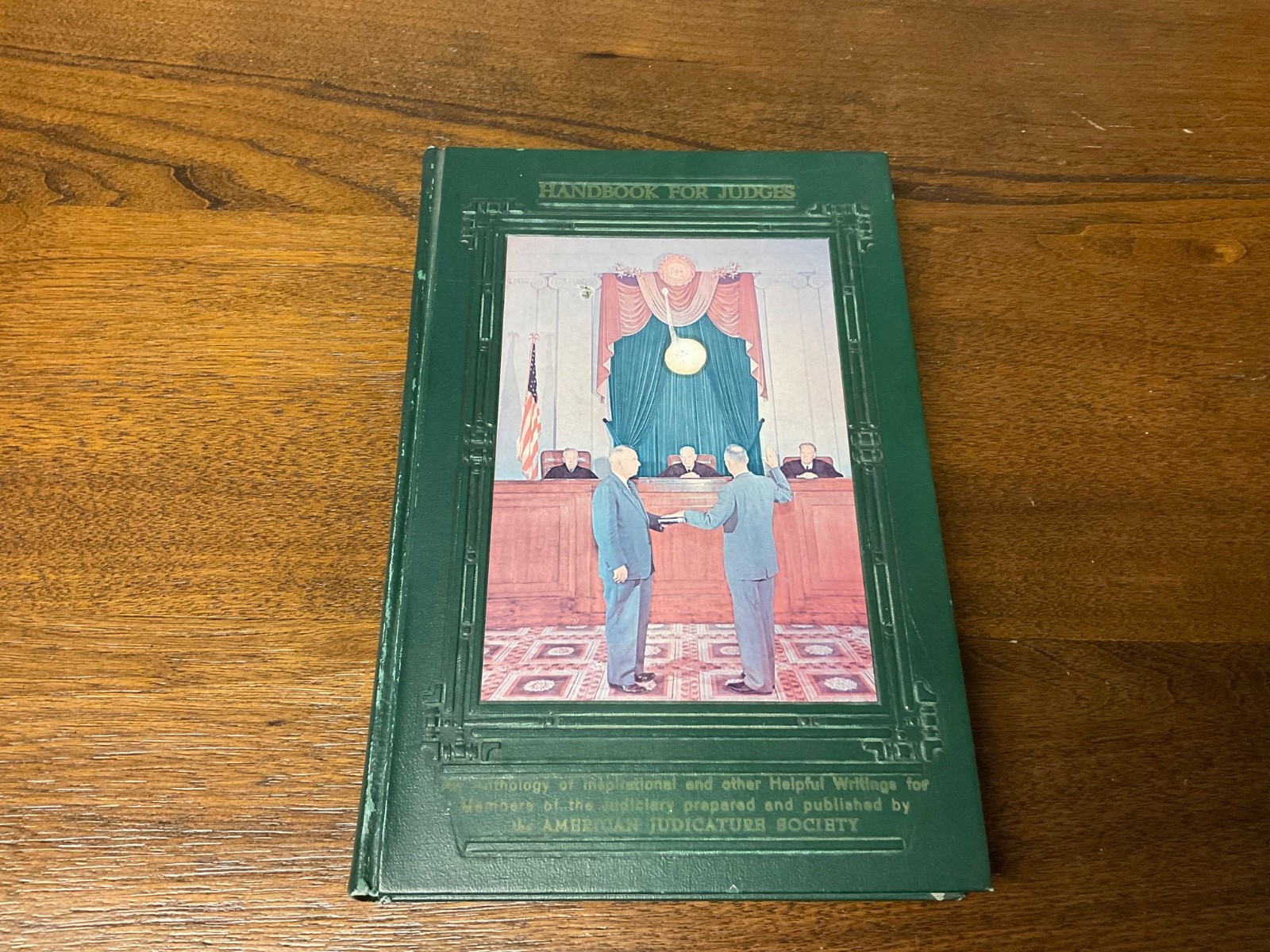 Handbook for judges 1961 hc book donald k. Carroll american judicature society