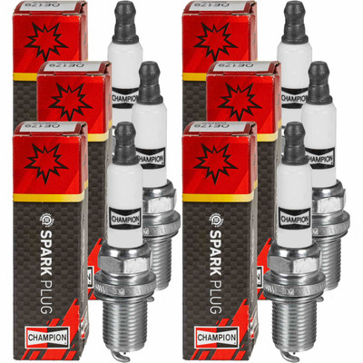 6x CHAMPION Zündkerzen Nickel für Jeep CJ5 - CJ8 Wrangler I YJ SJ_ 4.2 XJ 2.5