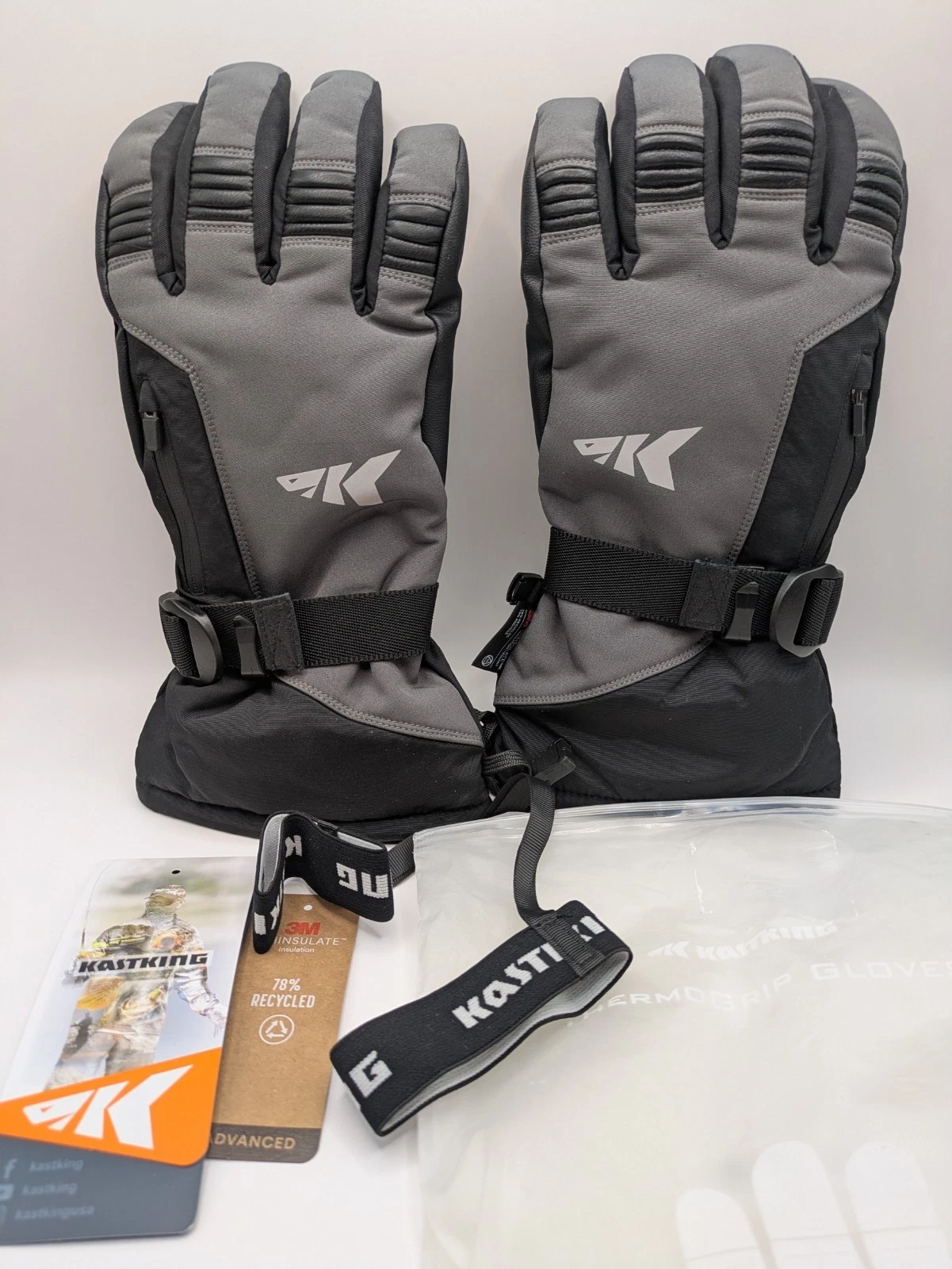 KastKing ThermoGrip Full Finger Gloves Medium