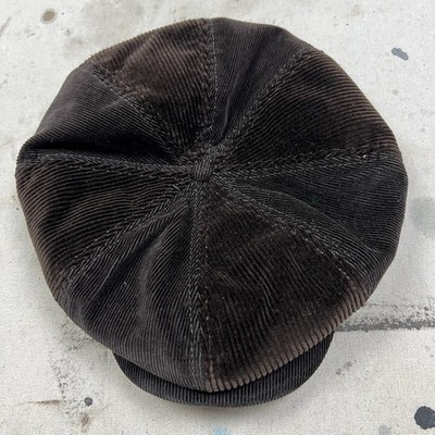 RRL Ralph Lauren Brown Corduroy Newsboy Cap Hat Size Medium RRL Ralph Lauren Brown Corduroy Newsboy Cap Hat Size Medium