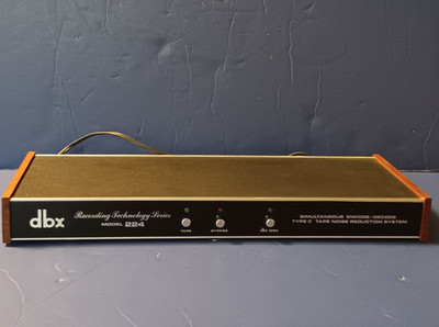 DBX Recording Technology Series Model 224 Type II Tape Noise Reduction Tested