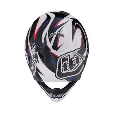 Troy Lee Designs Air Helmvisier (CM), Vortex, white