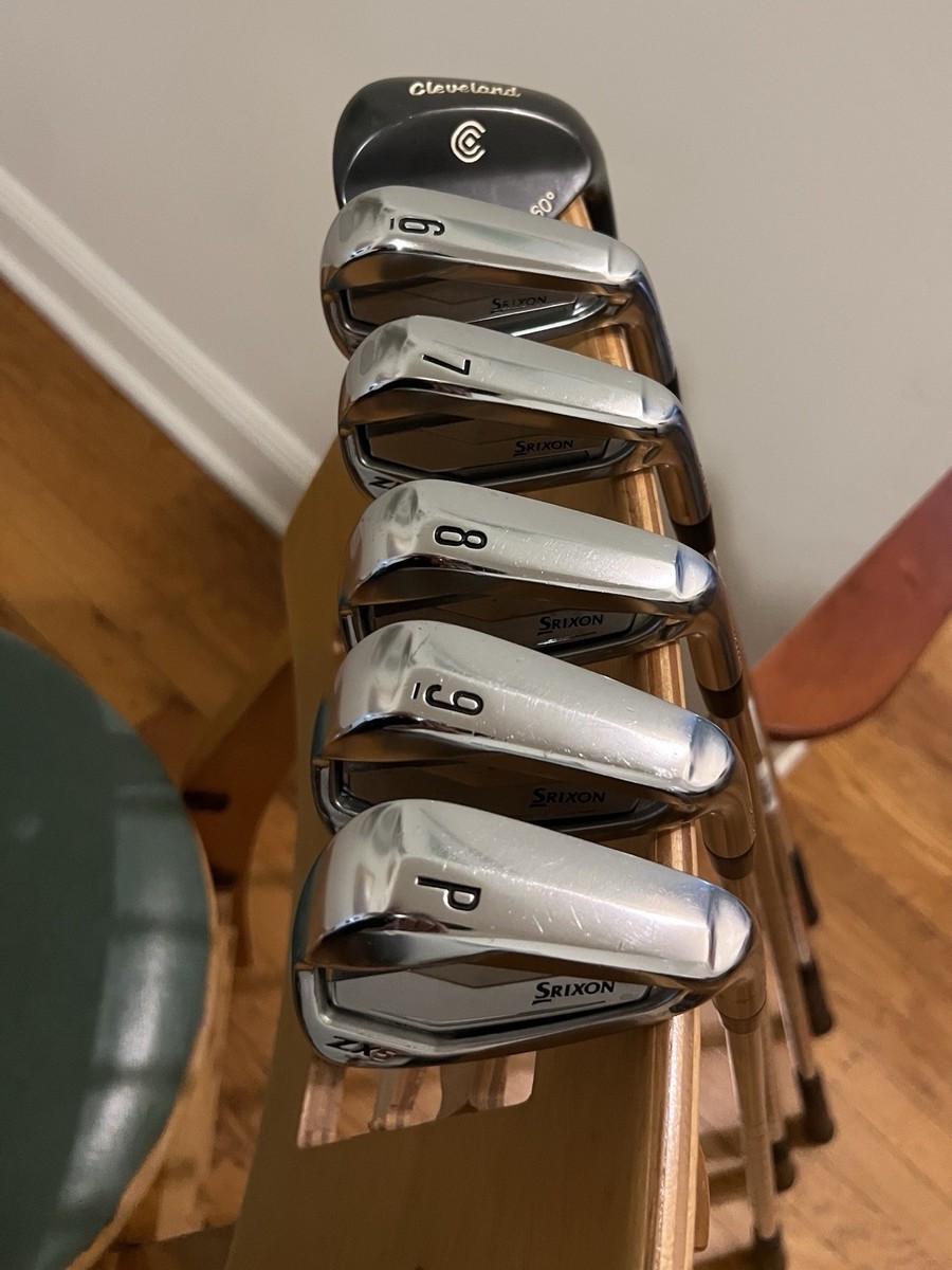 MINT Srixon ZX5 Irons 6-PW 105g Stiff & SW Cleveland | eBay