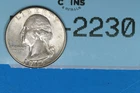 1941 25C WASHINGTON SILVER QUARTER EARLY US TYPE COIN RAW-2230