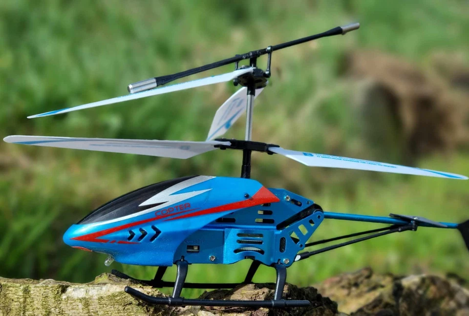 Remote Control Helicopter RC 3.5CH 2.4GHz Alloy Gyro Kids Gift 14+ UK - Image 4 of 4