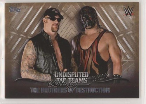 The Brothers of Destruction #UTT-6 2016 Topps WWE Undisputed Tag Teams card