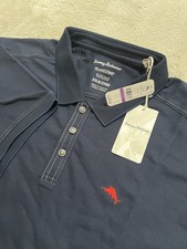 TOMMY BAHAMA Mens BIG TALL EMFIELDER 2.0 POLO Blue SUPIMA COTTON 2XLB