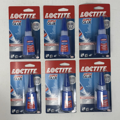 **6 PACK** - Loctite 1365882 Liquid Professional Super Glue 20-Gram Bottle