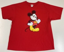 Vtg Disney Mickey Mouse T-shirt Sz XL Fill These Shoes Promo Made In USA 90s