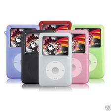 Silicone Skin Cover Case For iPod Classic 7th 160GB/120GB/80GB Video 5th Thin