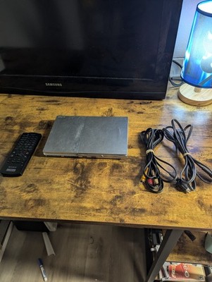 Sony PlayStation 2 Slim Silver Console SCPH-79001  TESTED
