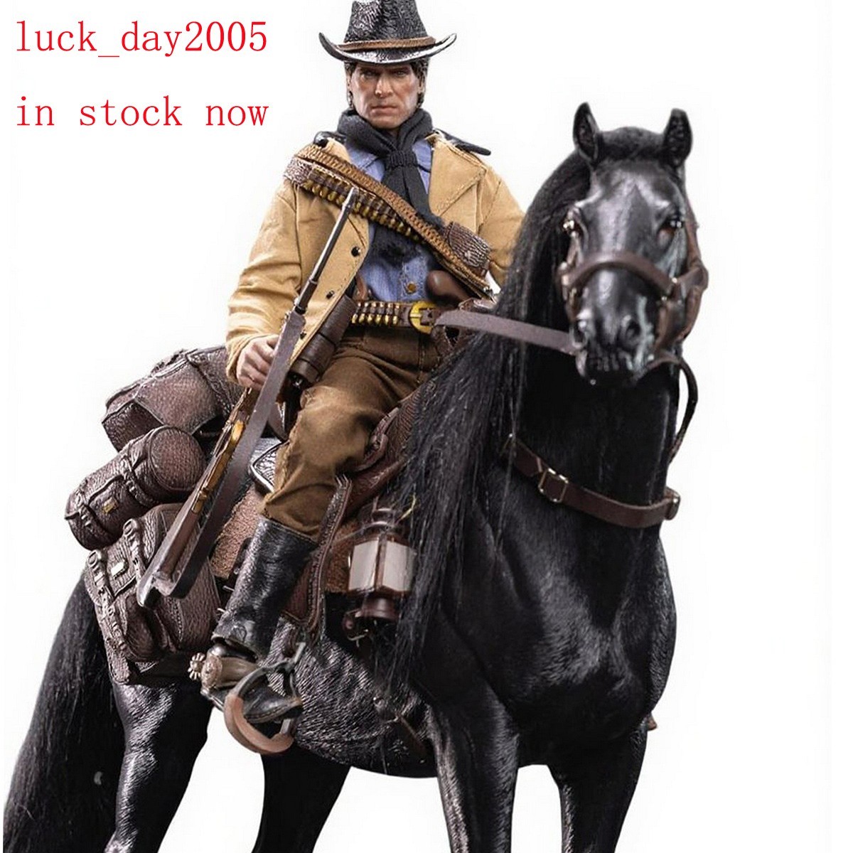 DSTOYS Wilderness Rider Cowboy Arthur Morgan with Horse 1/12