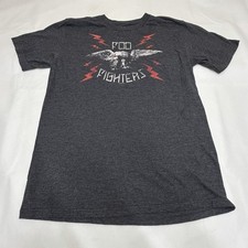 Foo Fighters 2008 Gray Tshirt Concert Merch Graphic Tee Size M