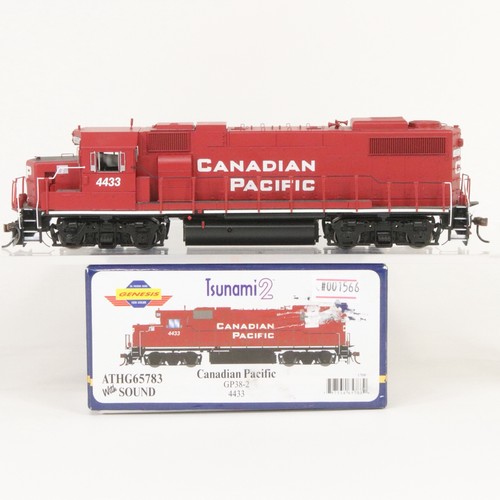 Athearn Genesis escala HO Canadian Pacific CP #4433 GP38-2 DCC y sonido equipado | Condition: New: Other (See Details)