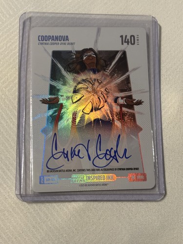 2025 Bo Jackson Battle Arena Coopanova Cynthia Cooper Auto Debut Edition Steel