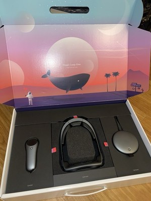 MAGIC LEAP ONE Creator Edition Augmented Reality AR Headset Kit Size 1 M9001