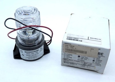 Tomar 470S-1280-C / 495S-1280 Micro Strobe IV Clear Light 12-80Vdc