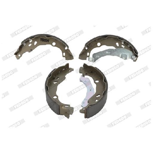 Bremsbackensatz Hinten FüR Renault Thalia LB LU 98 Bis 26 Ferodo H4M438 D7F710-image
