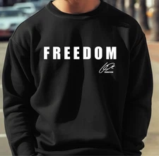 Charlie Kirk Sweatshirt Freedom Hoodie Comfortable Clothing Turning Point