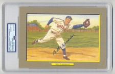 BILLY HERMAN  GEM MINT 10  PSA/DNA SIGNED  PEREZ STEELE GREAT MOMENTS CARD