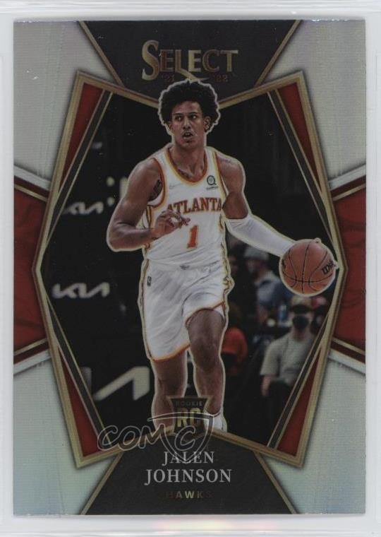 2021-22 Panini Select Premier Level Silver Prizm Jalen Johnson #200 11qd