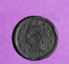 1852-P Large Cent — photo from another recent sale