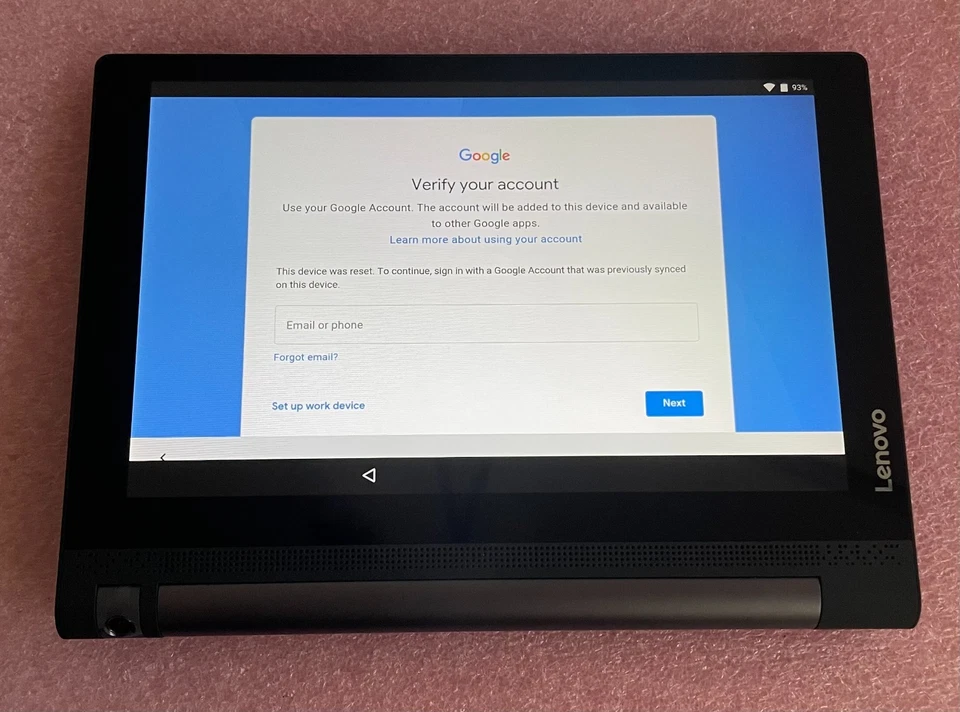 Lenovo Yoga Tab 3 YT3-X50F 16GB  10 inch  Wi-Fi  Tablet-  Black** Read Desc** - Image 3 of 4