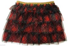 HOLIDAY TIME TODDLER GIRLS' CHRISTMAS TULLE TUTU SKIRTS CHR2 