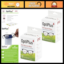 Anti-Fog Lens Wipes - Pre-Moistened Cleaning Wipes for Glasses, Screens Goggle