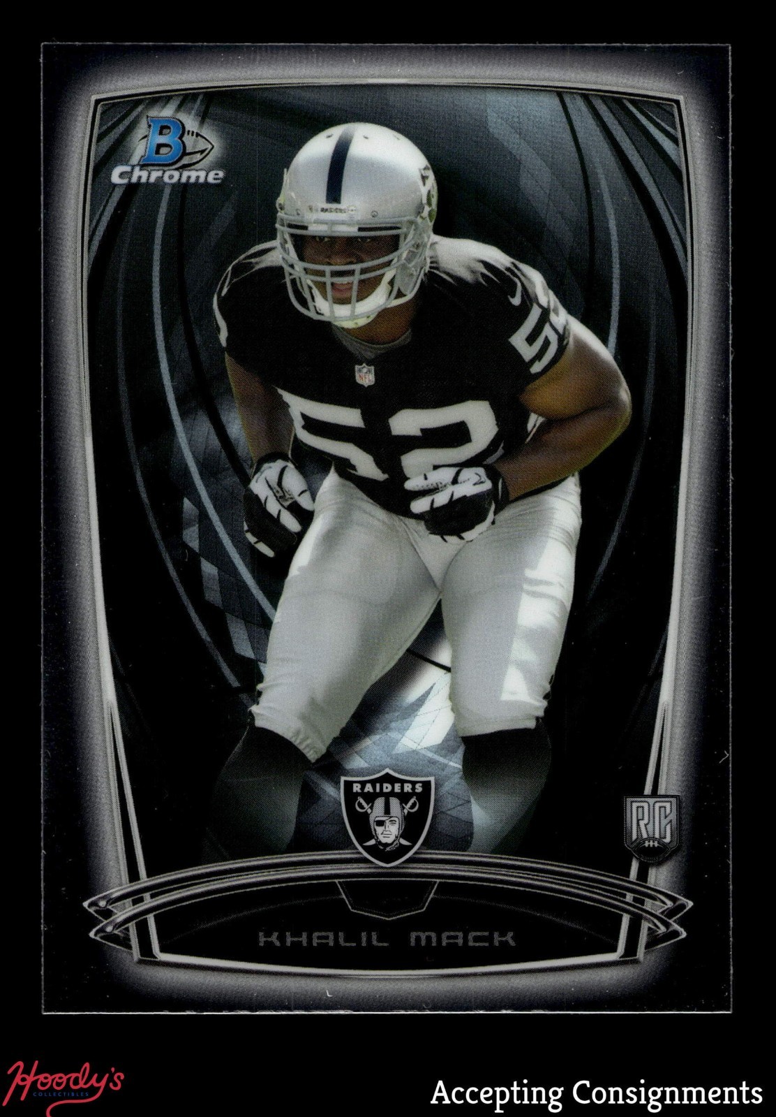 2014 Bowman Chrome #123 Khalil Mack ROOKIE RC RAIDERS