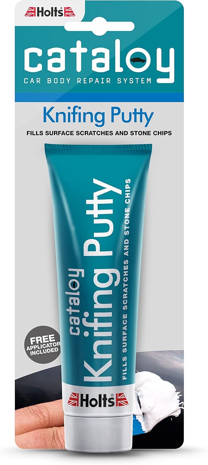 Holts Cataloy Car Body Filler Putty 100g, Fill Scratches & Stone Chips, Smooth