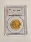 1892 Liberty Head $10 US Gold Coin (PCGS AU58)