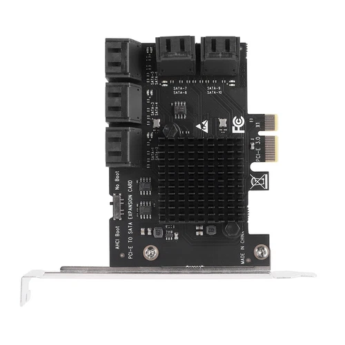 10 Port Sata 3.0 zu Pcie X1 Erweiterungs Karte Pci Express Sata Adapter Sat9801