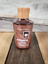 Bath  Body Works Gingerbread Latte Shower Gel Body Wash NEW 10oz