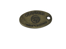 Mercury Cougar Topaz Keychain Vintage Drive For Success Key Ring