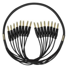 Mogami GOLD 8 TRSTRS-20 8 x 1/4" TRS Male to 8 x 1/4" TRS Male Fan-Out Audio