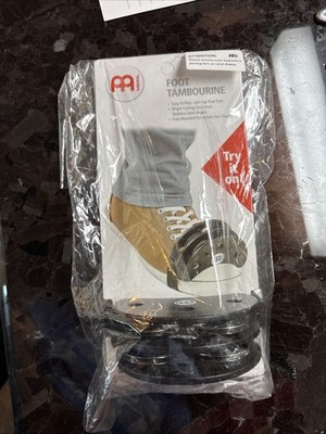 Meinl Foot Tambourine Hands Free Percussion for Guitarists and Musicians