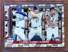 2025 Topps Spring Training Foil #86 Shohei Ohtani, Willy Adames, Manny Machado