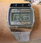 Vintage 1979 Seiko Melodia A169-5000 Melodic Alarm LCD Digital Watch
