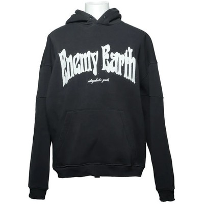 Enemy Earth, Kapuzenpullover, Größe: L, Schwarz, Print, Unisex (Erwachsene) #gWC